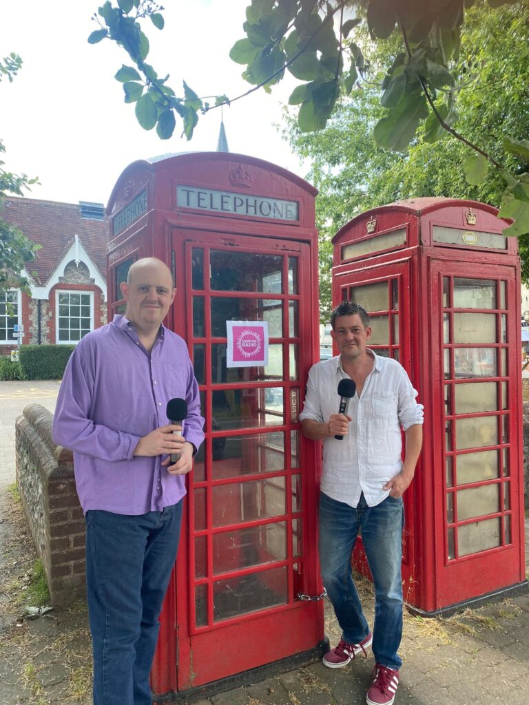 Overton Radio founders Rob Francis and David Harber